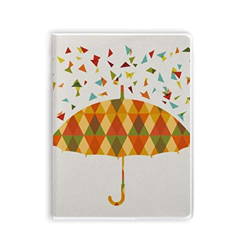 Carnet de notes motif parapluie idéal pour écrire au café un jour de pluie