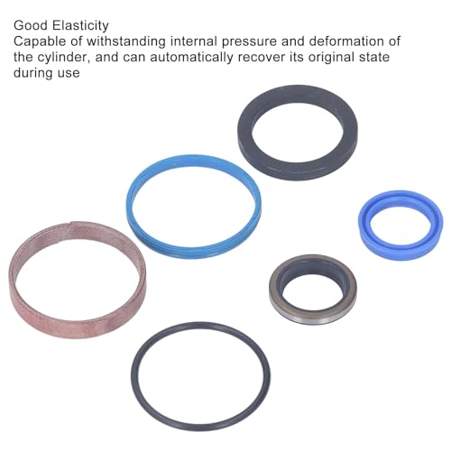 Kit de Vedação para Cilindro de Empilhadeira, Material de Borracha, Modelo 0009608077, Compatível Co