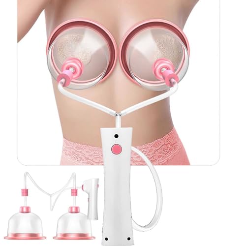 NYSJTYD Machine De Soin De Poitrine De Masseur De Sein, Agrandissement De Sein éLectrique, Vide Poitrine Masseur pour Améliorer la Santé du Sein et Le Raffermissement