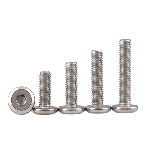 BOZONLI Furniture Bed Bolts Allen Head Screws Stainless Steel Fastener, M8×30mm,10 pcs - Image 2