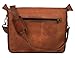 VINTAGE COUTURE 18 Inch Genuine Business Leather Laptop Messenger Bag