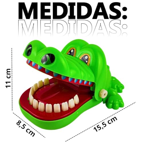 Jogo Crocodilo Morde Dedo brinquedo Infantil jacaré Grande