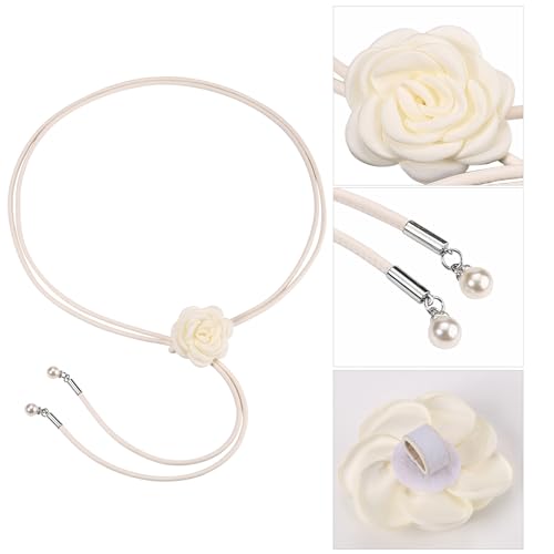 CHIC DIARY Women Skinny Rope Belt PU Leather Thin Waist Belt Boho Fashion Waist Band for Dresses Shirts3