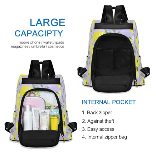 Sac à dos imprimé élégant pour femme aux finitions haut de gamme - 3