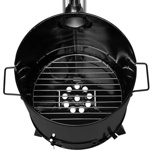 Emaille Ofen Gulaschkanone 16L Gulaschkessel bügel und Deckel Kasan Emaille Feuerstelle Campingofen Ungarischer Kesselgulasch Außenküche Eintopfofen emailliert Kesselgulasch Topf Küche Feldküche BBQ