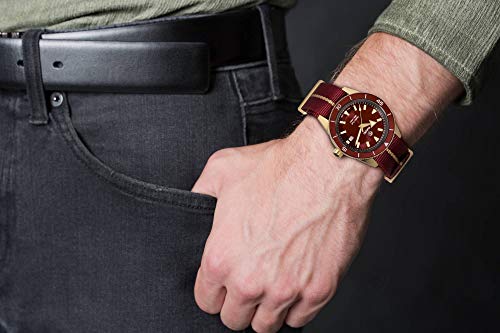 Rado Captain Cook Automatic Bronze Fabric Bracelet4