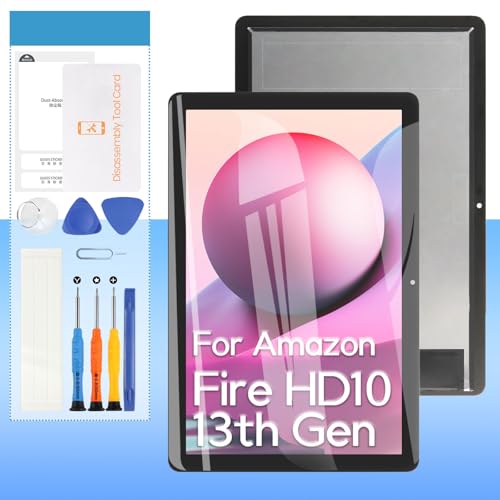 Screen Replacement for Amazon Fire HD 10 13th Gen 2023 TG425K 10.1