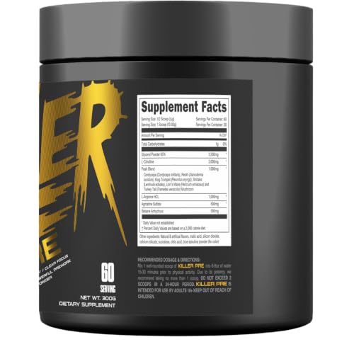Image of BBN Ultimate KILLER Pre-Workout | Supports Energy, Supports Focus, Supports Workout Performance, Blend of Selected Ingredients