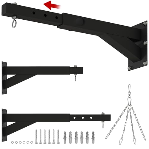 SPORTNOW Adjustable Punch Bag Bracket
