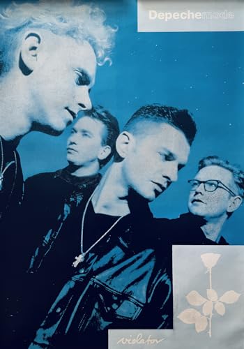 Affiche Depeche Mode Violator 60x90 cm habiller un mur vide avec un poster de groupe mythique