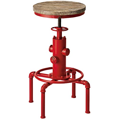 {쏊 o[`FA INDUSTRIAL 45×s45×61~75cm bh VR؃Be[W KNC-A812 RD