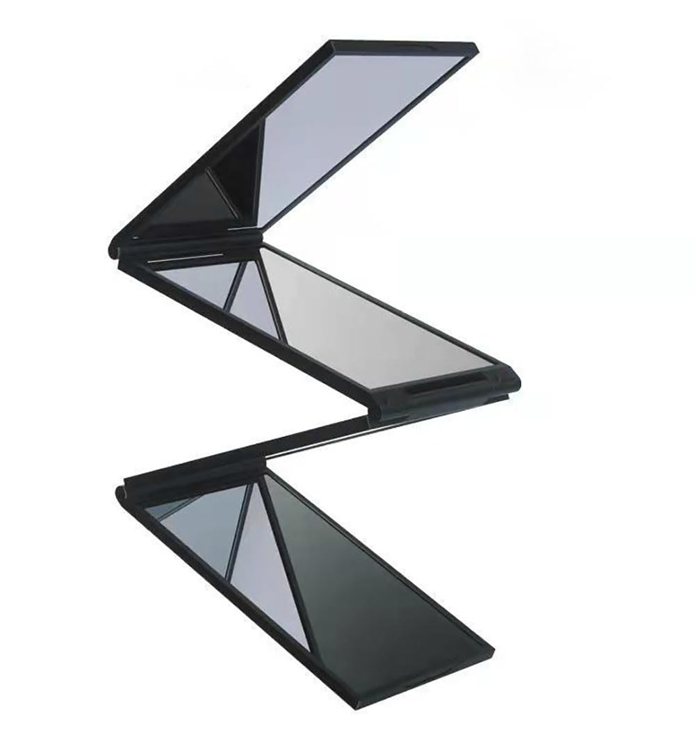 Specchio a 4 vie Specchio per trucco pieghevole portatile da