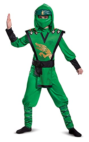 Lloyd Costume for Kids, Deluxe Lego Ninjago Legacy Themed Children's...
