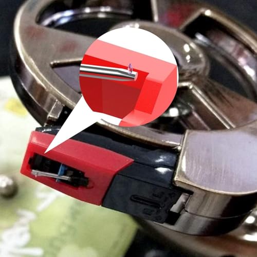 3 Stück Grammophon-Plattenspielernadeln, Grammophon-Zubehör, Grammophon-Teile-Ersatz