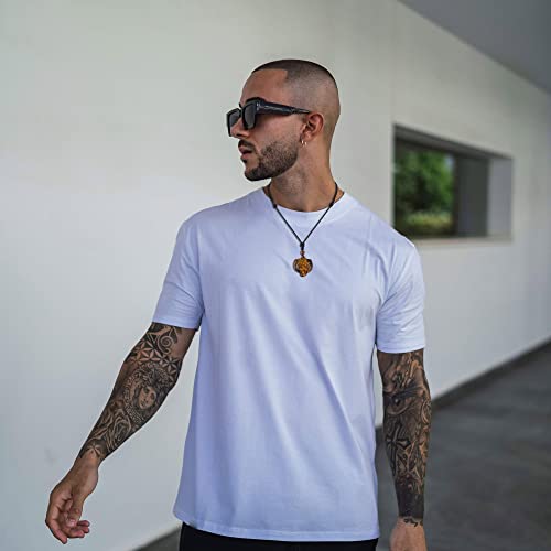 COAI Pendente Testa di Tigre in Occhio di Tigre