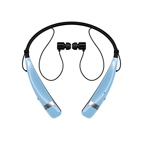 LG Electronics Bluetooth Headset for Bluetooth Enabled Devices - Retail Packaging - Powder Blue