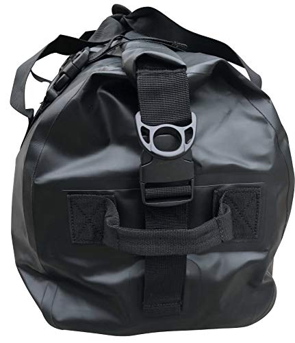 SALVS Waterproof Duffle Bag 50L- Dry Bag Keep Valuables Safe While Boating, Kayaking Sailing, Camping, Fishing - Collapsible For Travel