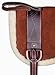 Acerugs New Western English Horse Riding Bareback PAD Premium TREELESS Saddle Leather Stirrups Comfy Horse Saddle TACK (Brown)