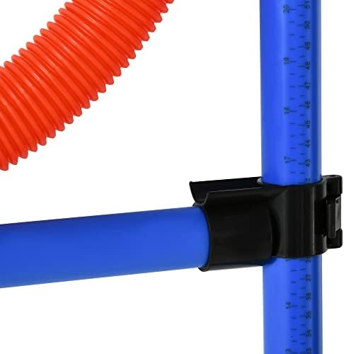 PawHut Pet Agility Training Equipment Dog Play Run Jump Obedience Training Set Adjustable (Pole + Hoop + Hurdle)