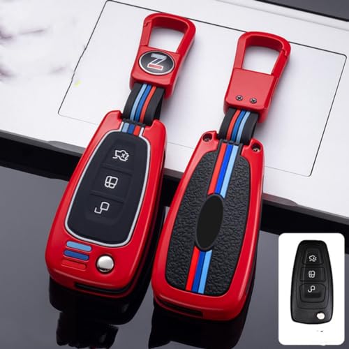 Coque de clé pour Ford Mondeo et Focus : accessoire de rechange premium pour clé plip 3 boutons