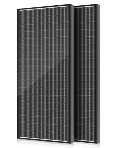 Rvpozwer 18BB 100 Watt Solar Panel, N-Type 12V 100W Solar Panel, 25% High Efficiency Monocrystalline...