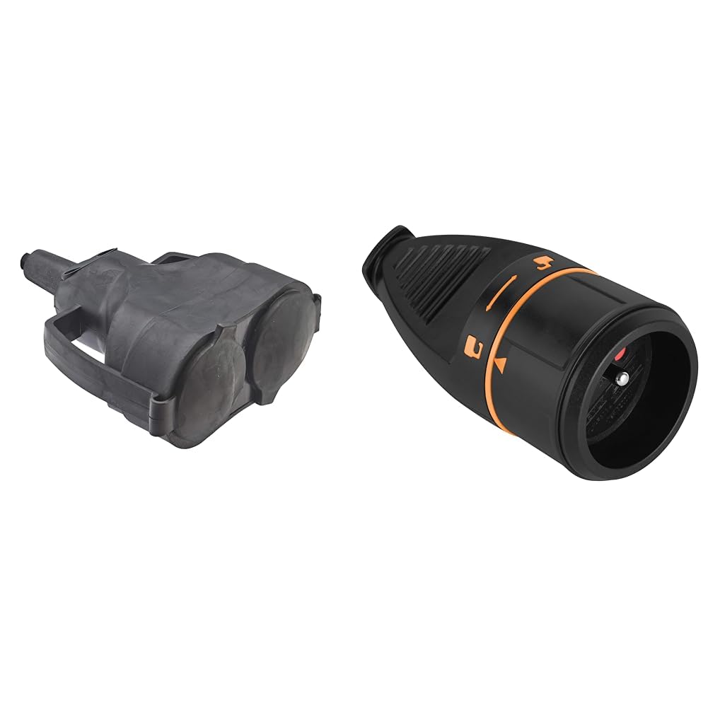 Raccord electrique verrouillable Electralock et adaptateur plat