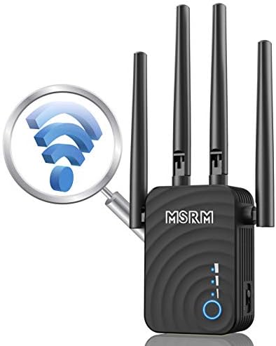 [Upgraded 2020] WiFi Extender 1200Mbps with WPS Internet Signal Booster (BK)