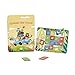 NOOLY Puzzle für Kinder, Magnetisches Puzzle für Kinder STEM Montessori Lernspielzeug per Bambini dai 3 Anni in su PW0423 (Intorno al Mondo)