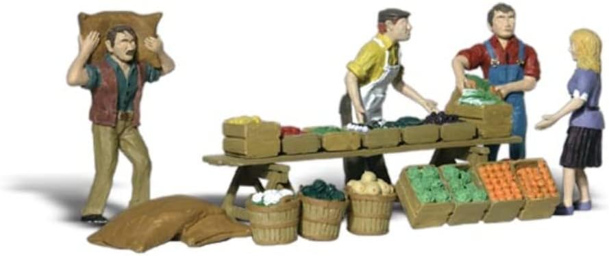 Woodland Scenics Farmers Market HO Scale