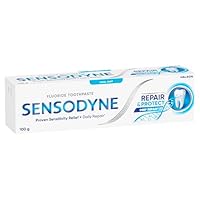 Sensodyne Repair & Protect Fluoride Toothpaste for Sensitive Teeth, Cool Mint, 100g