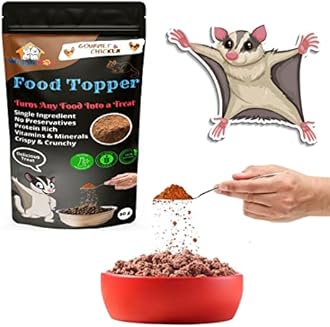 Magical Sugar Glider Food Topper || Joy of Best Taste || Gourmet Chicken Flavour || Grain Free & Protein Rich || Super Energy Food || 50g (Chicken & Gourmet)