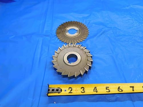 M & J Tooling 2-Pc HSS Side Milling Cutters
