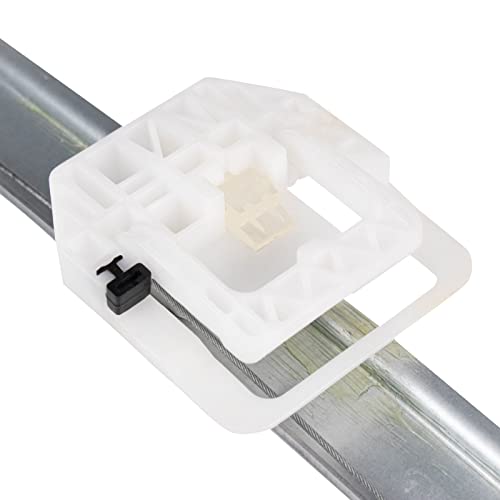 Image of TRQ Front Right Power Window Regulator & Motor Assembly Passenger Side Compatible with 2015-2020 Ford Edge