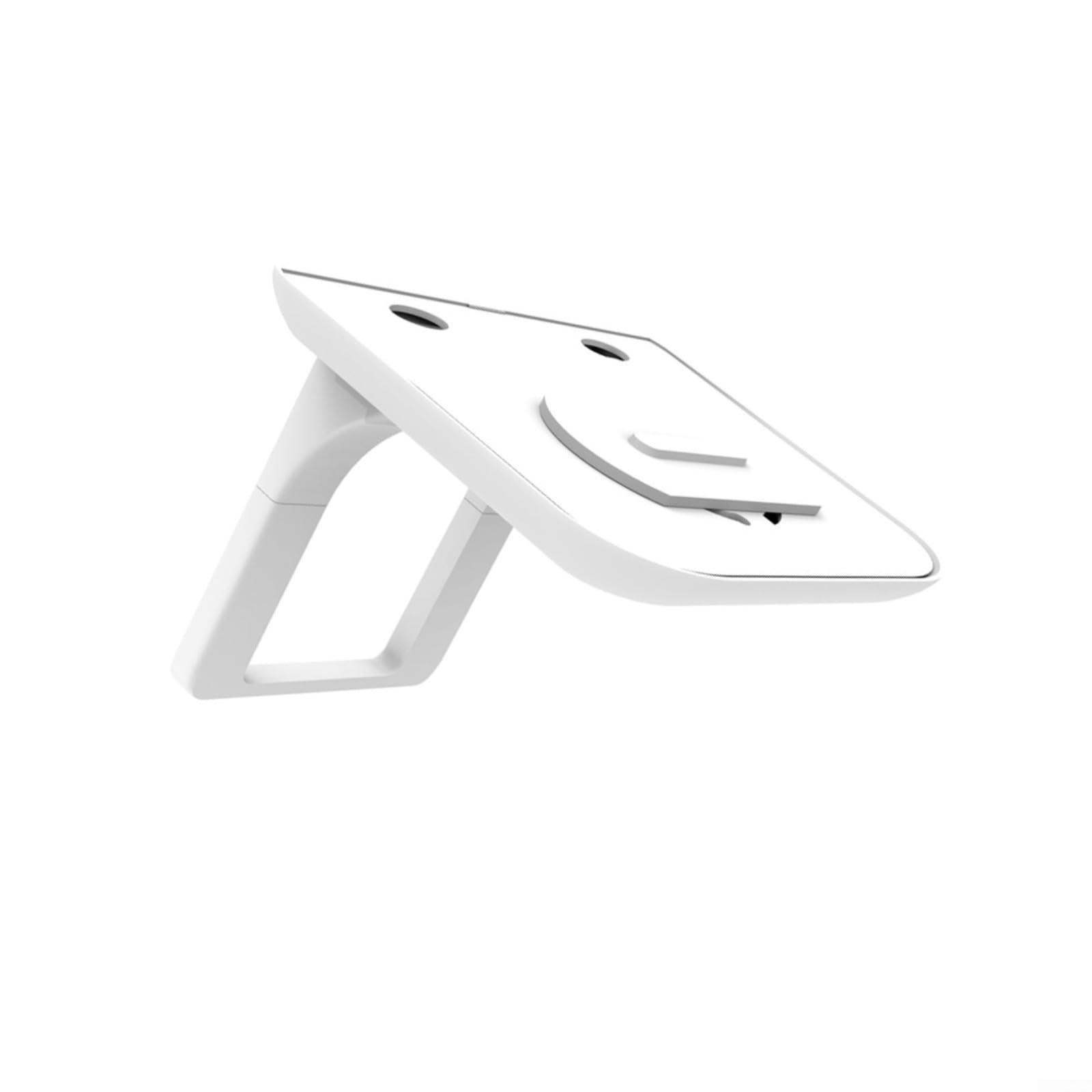 Soporte de pared ajustable para Echo Show 5, ángulo de visión óptimo, diseño compacto 15 x 13 x 7 cm, fácil montaje, accesorios inteligentes para el hogar para salón y cocina, negro (blanco)