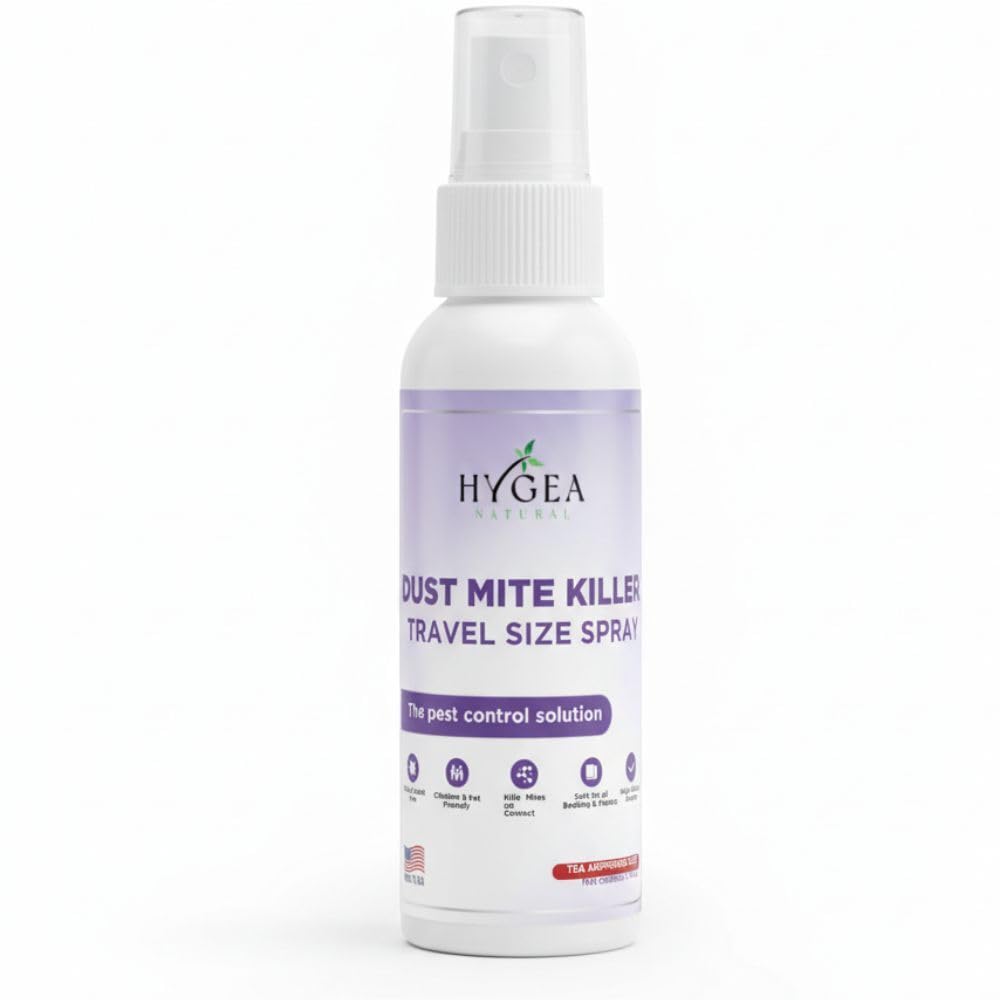 Hygea Natural Dust Mite Travel Spray 3oz