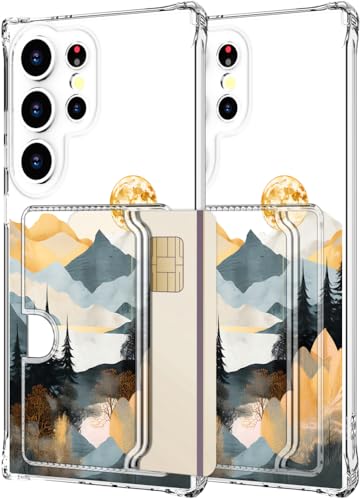 Étui portefeuille ultra fin Hungo pour Samsung Galaxy S25 avec porte-cartes discret