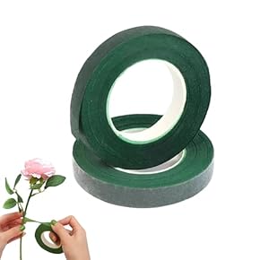 フローラテープ テープ クラフト アレジメントテープ 赤 レッド 4個 フローラテープ 16色 フラワーアレンジメント クラフト資材