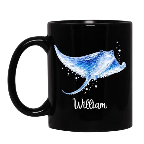 Custom Stingray Lover Ceramic Coffee Mug