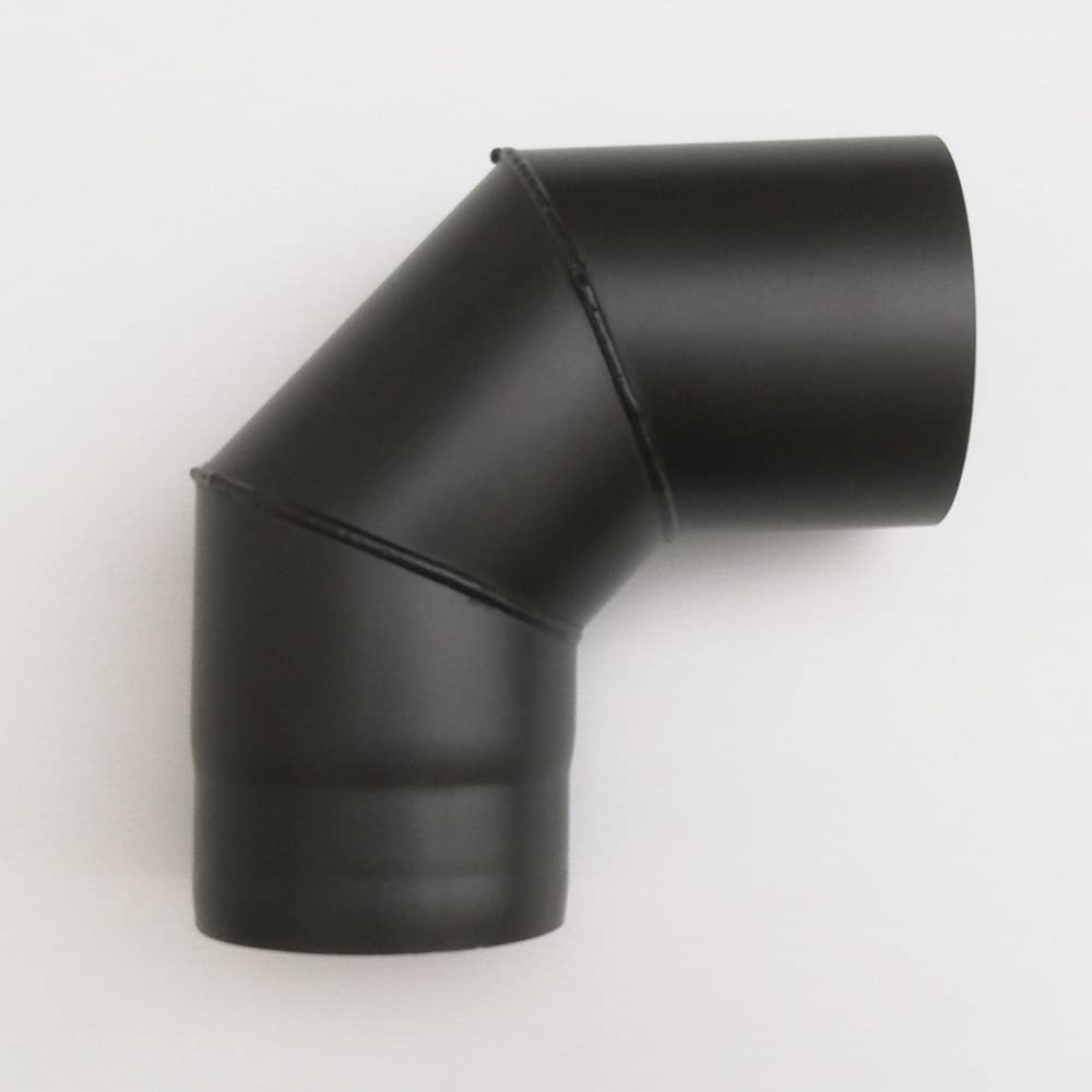 Aflex raccordo per stufa a legna - camino curva MF a 90 gradi (200mm)