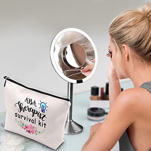 Generic WCGXKO ABA Therapist Survival Kit Zipper Pouch Makeup Bag Gift for ABA Therapist Behavior Therapist (ABA Survival Kit) - Image 3