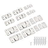 FOCCTS Sectional Couch Connectors Interlocking Connector,20 PCS Flush Mount Bracket,Universal...