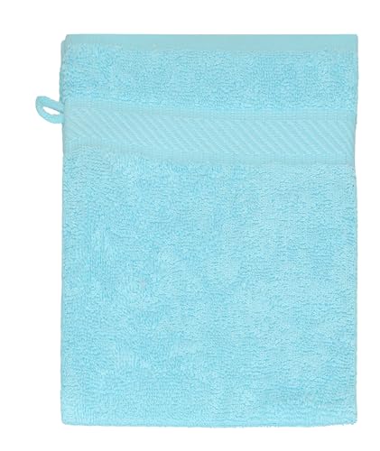 Betz manopla de baño Palermo 100% algodón tamaño 16x21 cm Color Turquesa