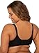 Fruit of the Loom womens Ft813 Full Coverage Bra, Black Hue, 44DD US