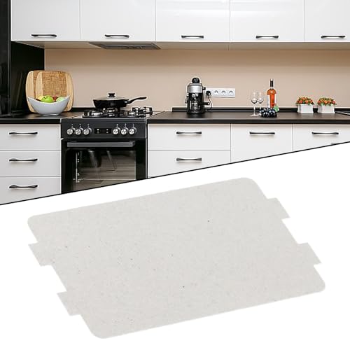 Niceminiwall 1 x Mica Waveguide copertura foglio di ricambio per forno a microonde, 11,6 x 6,5 cm, piastra isolante resistente al calore per modelli a microonde