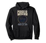 Perseid Watch Crew 2026 New Moon Bright Meteors Pullover Hoodie