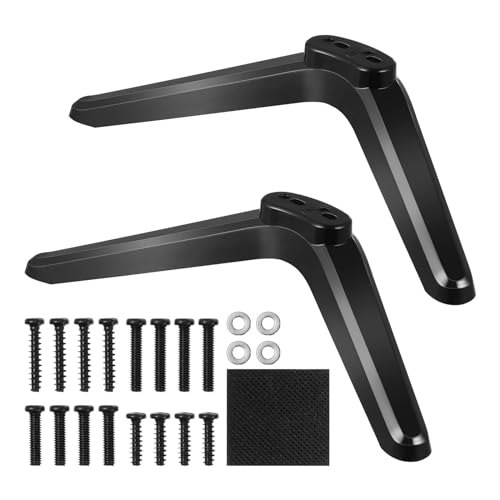 Soporte de pie para TV de 32 a 65 pulgadas base de escritorio con tornillos pack de 2 2