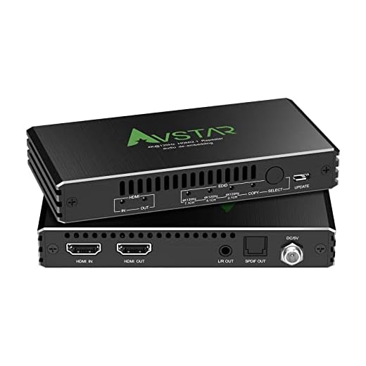 4K@120Hz HDMI 2.1 Audio Extractor Audio Converter,HDMI to HDMI,SPDIF Optical 7.1/5.1CH,Stereo 3.5mm,Supports VRR,CEC,Dolby Digital Audio De-embed,HDCP 2.2/2.3 Bypass,for PS5,Xbox