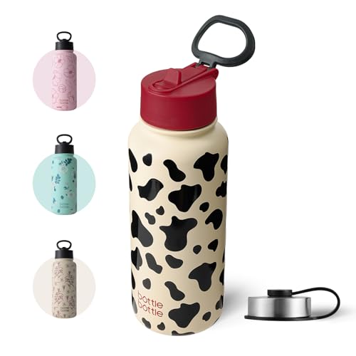 BOTTLE BOTTLE 1���b�g�� ���� 1L �X�e�����X �E�H�[�^�[�{�g�� �q�� ������ �X�g���[�t�� �ۉ��ۗ� ��d�\�� �^��f�M �����^�� �A�E�g�h�A ���̎q �J�E��