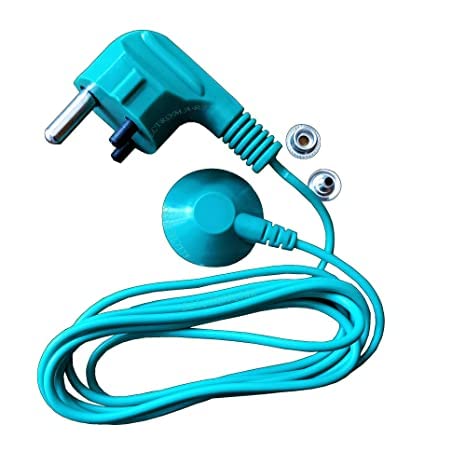 Sky- without Button Set ESD Grounding Cord With 3-Pin Plug, 1 M ohm (Pack of 2)-image-37