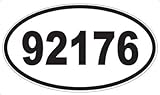 US Decal, Inc. Number 92176 Oval Sticker